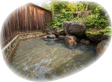 貸切露天風呂「天」風景